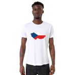 Tshirthane Euro 24 Czech Beyaz Erkek T-shirt