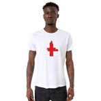 Tshirthane Euro 24 England Beyaz Erkek T-shirt