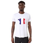 Tshirthane Euro 24 France Beyaz Erkek T-shirt
