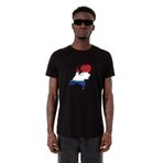 Tshirthane Euro 24 Netherlands Siyah Erkek T-shirt