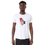 Tshirthane Euro 24 Serbia Beyaz Erkek T-shirt