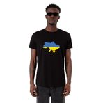 Tshirthane Euro 24 Ukraine Siyah Erkek T-shirt
