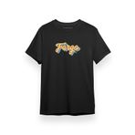 Tshirthane Fargo Rainbow Logo Siyah Kısa Kol Erkek T-shirt