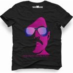 Tshirthane Freddie Mercury Siyah Erkek T-shirt