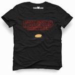 Tshirthane Friends Dont Lie Siyah Erkek T-shirt