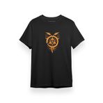 Tshirthane Fullmetal Alchemist Anime Gilded Snakes of Alchemy Siyah Kısa Kol Erkek T-shirt