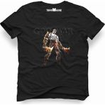 Tshirthane God Of War Siyah Erkek T-Shirt - M