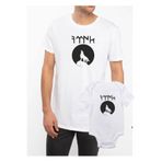 Tshirthane Göktürk Kurt Baba Oğul Kız Tişört Zıbın Kombini