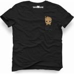 Tshirthane Groot Baby Ceb Siyah Erkek T-shirt