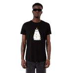Tshirthane Grumpy Christmas Siyah Erkek T-shirt