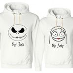 Tshirthane Her Jack His Sally Sevgili Kombinleri Sweatshirt Kombini