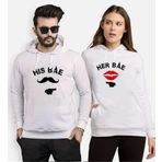 Tshirthane His Bae Her Bae Sevgili Kombinleri Kapüşonlu Kombini, Erkek, 3XL-Tek Ürün Fiyatıdır, Kombin Yapmak İçin En Az 2 Adet Sepete Ekleyiniz