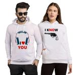 Tshirthane I Love You I Know Sevgili Kombinleri Kapüşonlu Kombini, Kadın, 3XL, N11PTTSV20KP029-Tek Ürün Fiyatıdır, Kombin Yapmak İçin En Az 2 Adet Sepete Ekleyiniz