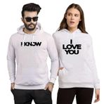 Tshirthane I Love You I Know Sevgili Kombinleri Kapüşonlu Kombini, Kadın, S, N11PTTSV20KP166-Tek Ürün Fiyatıdır, Kombin Yapmak İçin En Az 2 Adet Sepete Ekleyiniz
