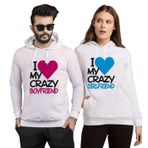 Tshirthane I My Crazy Boyfriend Sevgili Kombinleri Kapüşonlu Kombini, Erkek, S-Tek Ürün Fiyatıdır, Kombin Yapmak İçin En Az 2 Adet Sepete Ekleyiniz