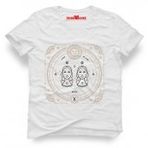 Tshirthane İkizler Burcu Gemini Beyaz Erkek Tshirt