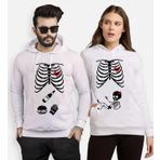 Tshirthane İskelet Bebek Sevgili Kombinleri Kapüşonlu Kombini, Erkek, 2XL-Tek Ürün Fiyatıdır, Kombin Yapmak İçin En Az 2 Adet Sepete Ekleyiniz