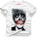 Tshirthane Joker Beyaz Erkek T-Shirt - XL