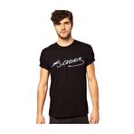 Tshirthane K.atatürk İmza Siyah Erkek T-shirt