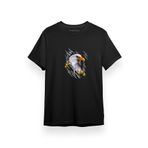 Tshirthane Kartal Pençesi Siyah Kısa Kol Erkek T-shirt