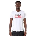 Tshirthane Khamzat Chimaev Smesh Beyaz Bisiklet Yaka Erkek T-shirt