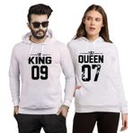 Tshirthane King 09 Queen 07 Sevgili Kombinleri Kapüşonlu Kombini, Kadın, L-Tek Ürün Fiyatıdır, Kombin Yapmak İçin En Az 2 Adet Sepete Ekleyiniz