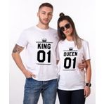 Tshirthane King Queen 01 2'li Sevgili T-shirt