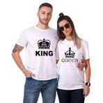 Tshirthane King Queen Sevgili Kombinleri Tshirt Kombini, Erkek, 2XL, N11PTTSV20T0038-Tek Ürün Fiyatıdır, Kombin Yapmak İçin En Az 2 Adet Sepete Ekleyiniz
