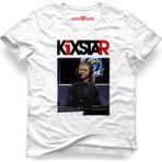 Tshirthane Kixstar Beyaz Erkek T-Shirt - M