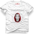 Tshirthane La Case De Papel Bella Ciao Beyaz Erkek T-Shirt - XL