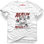 Tshirthane La Case De Papel Berlin Oslo Beyaz Erkek T-Shirt - M
