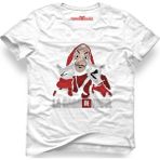 Tshirthane La Case De Papel Dali Beyaz Erkek T-Shirt - XL