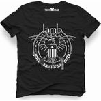 Tshirthane Lamb Of God American Crow Siyah Erkek T-shirt