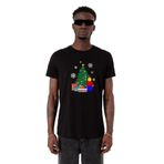 Tshirthane Lego Man Christmas Siyah Erkek T-shirt