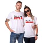 Tshirthane Leyla Mecnun Erkek Sevgili Kombinleri Tshirt Kombini, Kadın, 3XL-Tek Ürün Fiyatıdır, Kombin Yapmak İçin En Az 2 Adet Sepete Ekleyiniz
