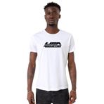 Tshirthane Lisa Rockstar Beyaz Bisiklet Yaka Erkek T-shirt