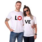Tshirthane Lo Ve Kalp Sevgili Kombinleri Tshirt Kombini, Erkek, XS, N11PTTSV20T0200-Tek Ürün Fiyatıdır, Kombin Yapmak İçin En Az 2 Adet Sepete Ekleyiniz