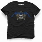 Tshirthane Metallica Stocholm Pop Up Shop Siyah Erkek T-shirt