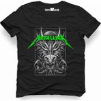 Tshirthane Metallica Stockholm Poster Sweden Siyah Erkek T-shirt