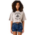 Tshirthane Michael Myers Butcher Shop Taş Rengi Kadın Crop Kapşonlu P21950S271, Taş Rengi, S/M