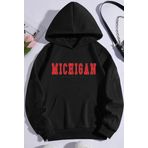 Tshirthane Michigan Baskılı Unisex Sweatshirt