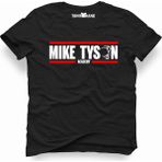 Tshirthane Mike Tyson Academy Siyah Erkek T-shirt