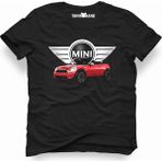 Tshirthane Mini Cooper Siyah Erkek T-Shirt - XL