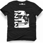Tshirthane Mini Cooper Siyah Erkek T-Shirt - XS