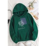 Tshirthane Minimal line drawing Baskılı Unisex Sweatshirt