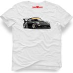 Tshirthane Mod Porsche Beyaz Erkek T-Shirt