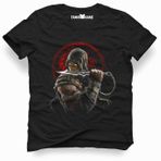 Tshirthane Mortal Kombat Scorpion Fatality Siyah Erkek T-shirt