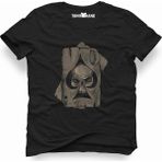 Tshirthane motörhead iskambil kurukafa kahverengi Erkek T-Shirt - Siyah