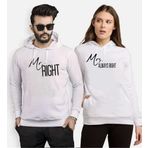 Tshirthane Mr. Mrs. Always Right. Sevgili Kombinleri Kapüşonlu Kombini, Kadın, L-Tek Ürün Fiyatıdır, Kombin Yapmak İçin En Az 2 Adet Sepete Ekleyiniz