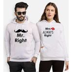 Tshirthane Mr. Mrs. Fare 2'li Sevgili Sweatshirt